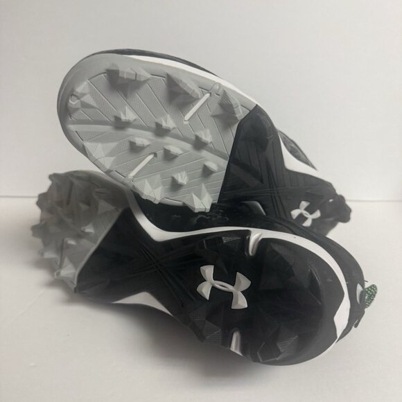 Under Armour Mens Harper 8 Mid RM Baseball Clear Black Size 13 M - Picture 6 of 6